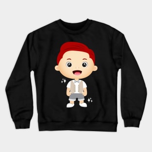 Little Boy Crewneck Sweatshirt